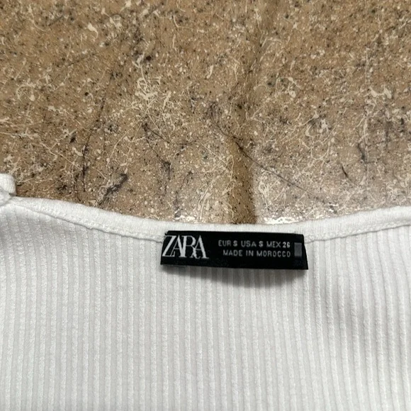 ZARA jumpsuit stretch adjustable straps top with silky moda pants w/ pockets - Picture 7 of 7